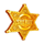 deadly outlaw badge symbol icon