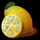 deco diamonds lemon symbol icon