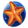 deep blue jackbomb starfish symbol icon