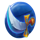 deep blue jackbomb sword symbol icon
