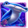 deep sea frenzy purple shark symbol icon