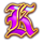 deluxe wilds k symbol icon
