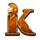 demi gods v k symbol icon