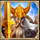 demi gods vi mystic shadows warrior symbol icon