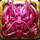 demon beats dragon symbol icon