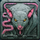 demon beats rat symbol icon