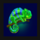 demon diamond green chameleon symbol icon