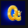 demon diamond yellow q symbol icon