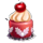 detective donut christmas cherry cake symbol icon