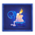 devil fire 2 candle symbol icon