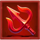 devil fire bonus coin trident symbol icon