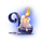 devil fire candle symbol icon