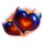 devil fire heart 2 symbol icon
