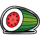devil joker jackpot melon symbol icon