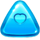 devil sugar blue symbol icon