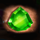 diamond blast zone green gem symbol icon