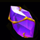 diamond cascade purple gem2 symbol icon