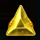 diamond cascade yellow gem symbol icon