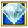diamond charge extra diamond symbol icon
