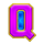 diamond charge megaways q symbol icon