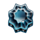 diamond dazzle star symbol icon