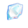 diamond dazzle white symbol icon
