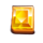 diamond dazzle yellow symbol icon
