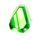 diamond delirium green symbol icon