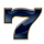 diamond desire flame 7 black symbol icon