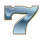 diamond desire flame 7 white symbol icon