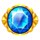 diamond easter gem blue symbol icon