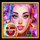 diamond explosion candy girl symbol icon