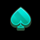 diamond explosion candy spade symbol icon