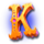 diamond fiesta k symbol icon