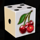 diamond freeze dice cherry symbol icon