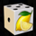 diamond freeze dice lemon symbol icon