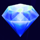 diamond hill blue symbol icon