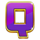 diamond hits trio instastrike letter q symbol icon
