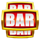 diamond joker bar symbol icon