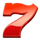 diamond joker respin 7 symbol icon