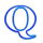 diamond luxe q symbol icon