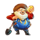diamond mine extra gold man symbol icon