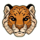 diamond of jungle tiger symbol icon