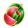 diamond plus valentines edition watermelon symbol icon