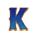 diamond rush express k symbol icon