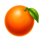 diamond shine orange symbol icon