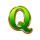 diamond shine q symbol icon