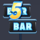 diamond shot double 5bar symbol icon
