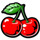 diamond sparks cherry symbol icon