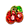 diamond spree explosion cherry symbol icon